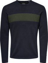 ONLY & SONS ONSHAYDEN  STRUCTUR CREW KNIT Heren Trui  - Maat XXL