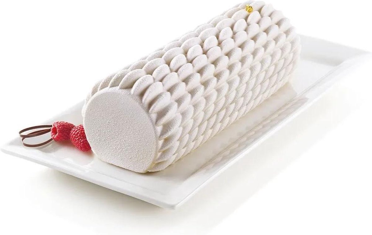 Silikomart - Siliconen 3D Design Bakvorm - Buche Quenelle