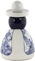Royal Delft Proud Mary 6 - Mixed Pattern Cobalt - statue 17 cm