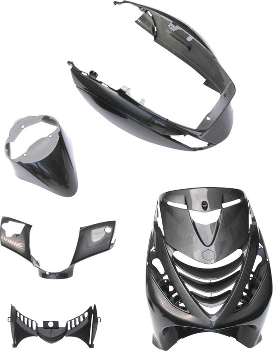Kappenset 5-delig Porsche Agaatgrijs | Piaggio Zip SP | bol.com