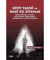 Hitit Tarihi ve İdari Kil Kitaplar