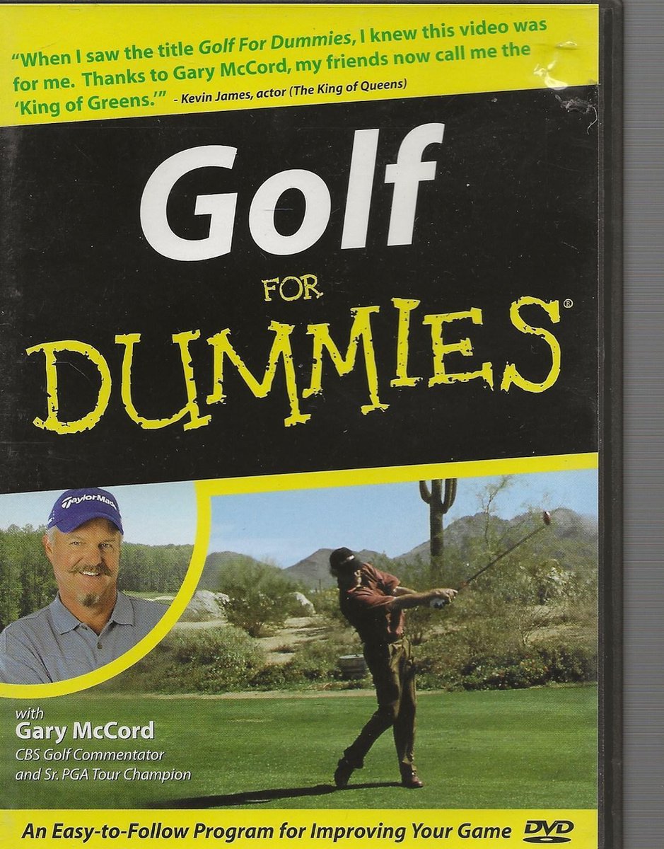 GOLF FOR DUMMIES ( ENGLISH )