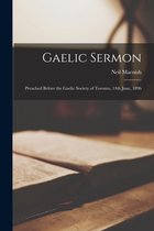 Gaelic Sermon [microform]