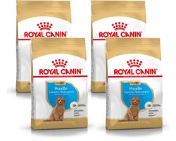 4x Royal Canin Poodle Puppy Hondenvoer 3 kg