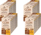 Wellness Core Signature Selects Shredded Multi-Pack - Kattenvoer - 4 x Mix 8x79 g