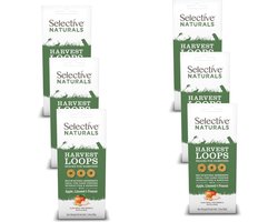 Supreme Selective Naturals Harvest Loops - Knaagdiersnack - 6 x 80 g
