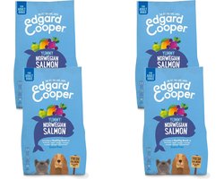 4x Edgard & Cooper Hondenvoer Droog Noorse Zalm 2,5 kg