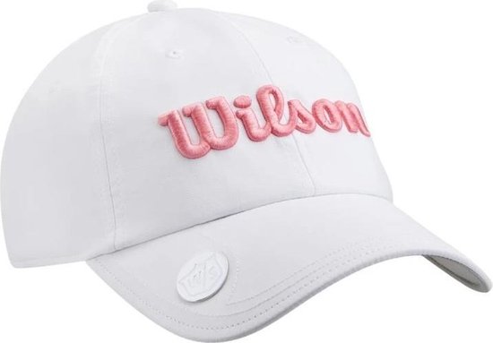Wilson Staff Ladies Pro Tour Cap - Wit Roze