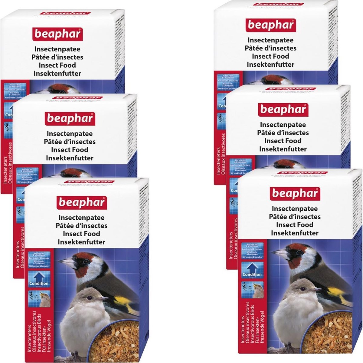 Beaphar Insect Patee - Nourriture pour oiseaux - 3 x 100 g