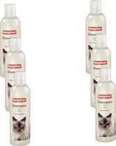 Beaphar Shampoo Macadamia Kat - Anti vlooienmiddel - 6 x 250 ml