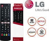 Voorgeprogrammeerde Afstandsbediening - Geschikt voor LG Smart TV, Netflix, Smart Home, 3D - Remote Control