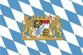 Vlag Beieren met Schild 150x225cm
