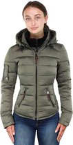 Versano Shamila New Generation Korte Dames Winterjas S - Groen