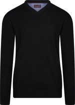 Cappuccino Italia - Heren Sweaters Pullover Black - Zwart - Maat S