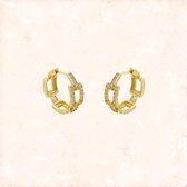 Jobo By JET - Doutzen earrings - Gouden oorringetjes - Goud - Dames oorbellen