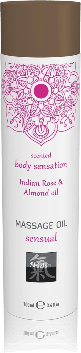 Sensual Massage Olie - Indiase Roos & Amandel
