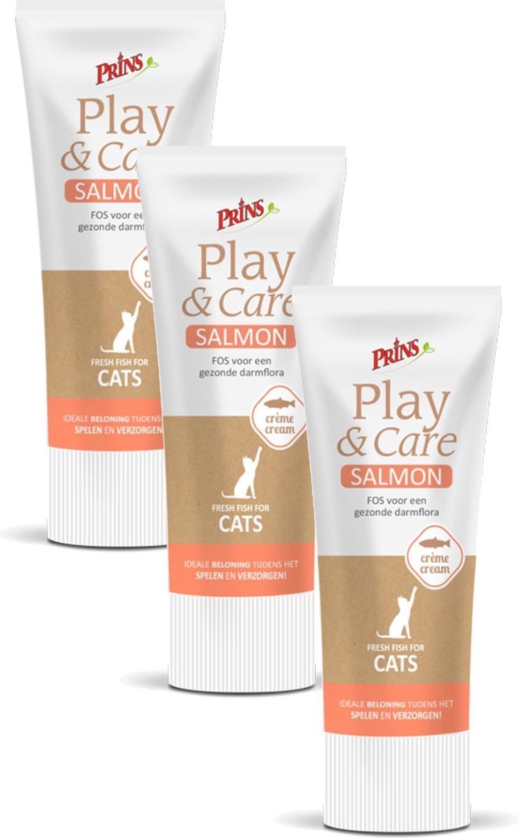 Prins Play&Care Zalm - - 3 x 75 g