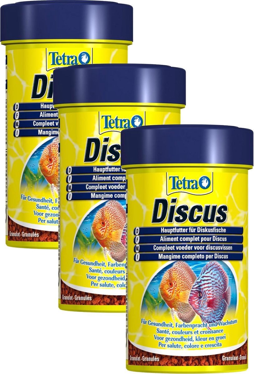 Tetra Discus Granulaat - Vissenvoer - 3 x 100 ml