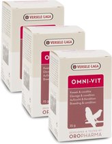 Versele-Laga Oropharma Omni-Vit Kweek & Conditie - Vogelsupplement - 3 x 25 g