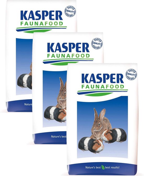 Kasper Faunafood Konijnen Knaagmix - Konijnenvoer - 3 x 3.5 kg