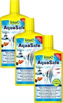 Tetra Aqua Aquasafe Waterverbetering - Waterverbeteraars - 3 x 500 ml