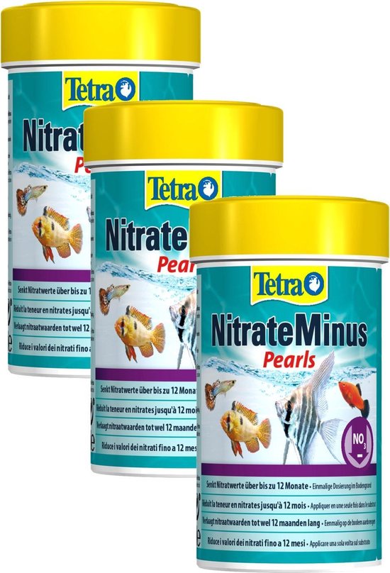 Tetra Aqua Nitrate Minus Pearls - Waterverbeteraars - 3 x 100 ml | bol.com