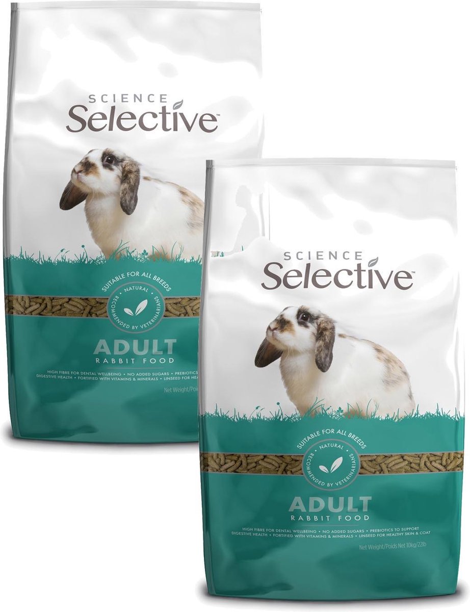 Supreme Science Selective - Konijnenvoer - 2x10kg