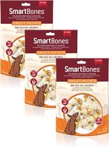 Smartbones Classic Bone Chews Aardappel - Hondensnacks - 3 x Mini