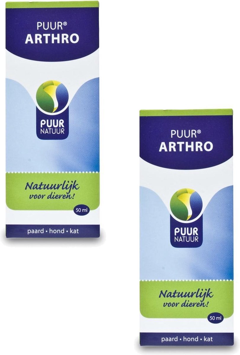 Puur Natuur Arthro - Voedingssupplement - Gewrichten - Spieren - 2 x 50 ml