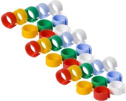Fauna Private Label Duiven-Clickring 8 Mm - Duivenbroedartikelen - 3 x Assorti 10 stuks