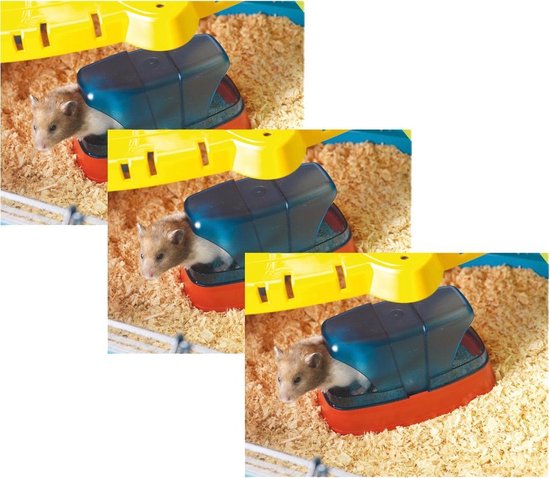 Savic Hamstertoilet Navulling - Dierenverblijf - 3 x 500 g - Savic