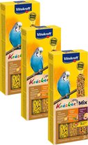 Vitakraft Parkiet Kracker 3 stuks - Vogelsnack - 3 x Honing&Ei&Fruit