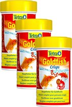 Tetra Visvoer Goldfish Crisps - Vissenvoer - 3 x 100 ml