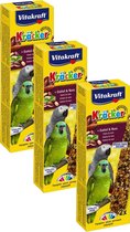 Vitakraft Parrot Kracker - Snack pour oiseaux - 3 x noix 2 pcs