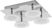 LEDVANCE Armatuur: voor plafond, BATHROOM DECORATIVE CEILING AND WALL WITH WIFI TECHNOLOGY / 26 W, 220…240 V, stralingshoek: 110, Tunable White, 3000…6500 K, body materiaal: polymethylmethacr