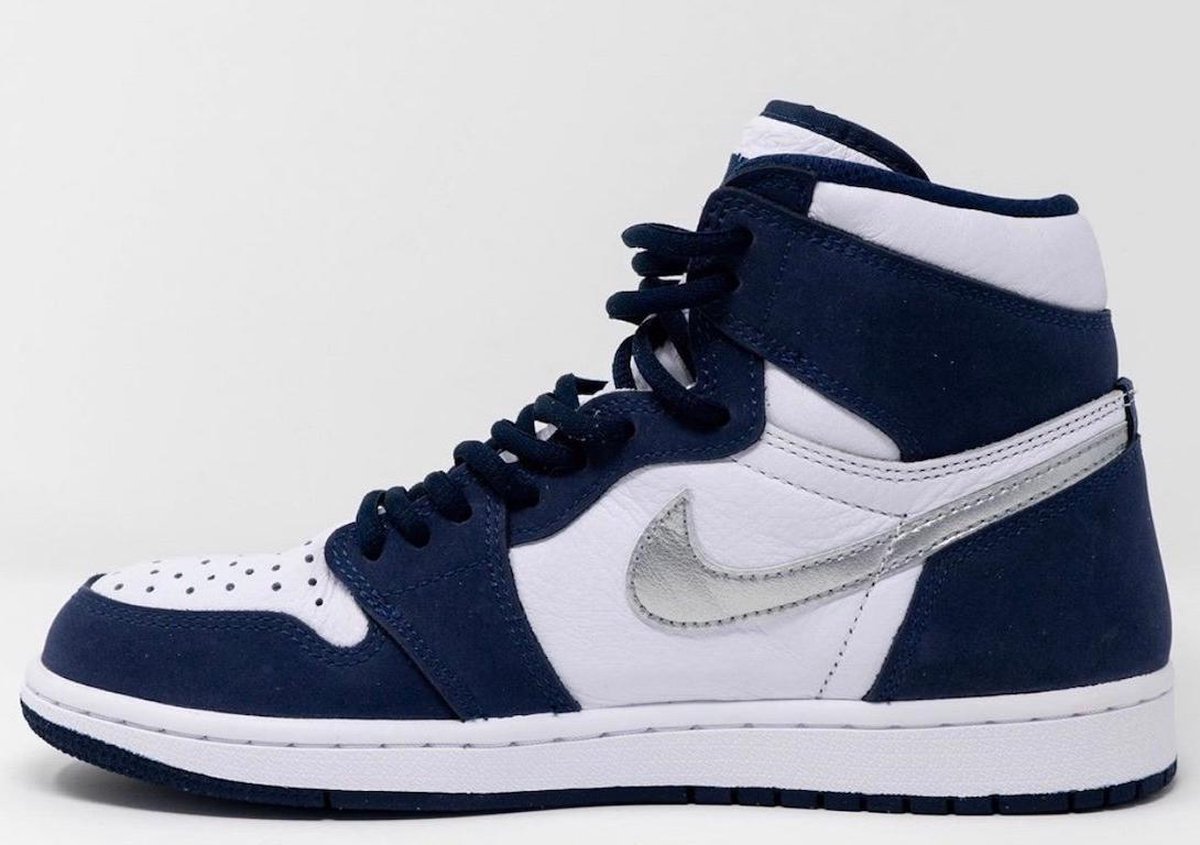 Nike Air Jordan 1 High OG CO JP, White/Metallic Silver, DC1788 100, EUR 42  | bol.com