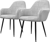 Set de 2 chaises de salle à manger Coli | DPE Allemagne