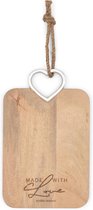 Pretty Heart Chopping Board