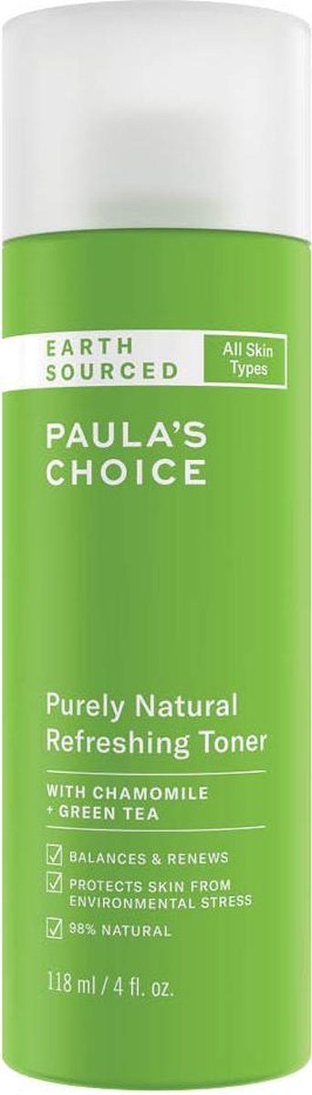 Paula's Choice EARTH SOURCED Toner - met Antioxidanten - Alle Huidtypen & Gevoelige Huid - 118 ml
