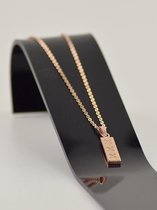 Ketting Amsterdam - rose goud