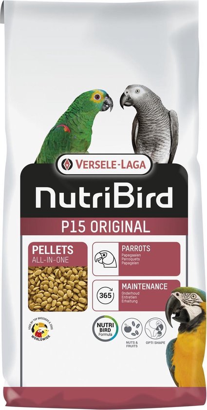 Versele-Laga Nutribird P15 Original Papegaai - Vogelvoer