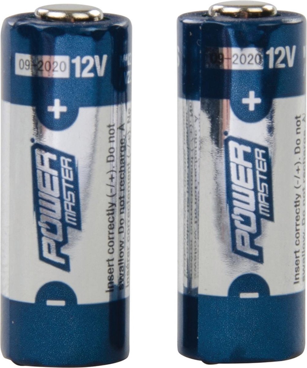 Powermaster Super Alkaline Batterij 12 Volt A23 - 2 stuks