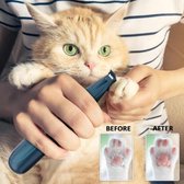 Professionele Dieren Tondeuse Set - Tondeuse + Schaar - Voor Huisdieren Honden & Katten - Draadloos - Oplaadbare Pet Trimmer - Precieze Clipper - Low Noise