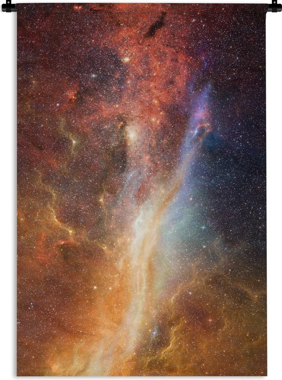 Tapisserie - Tapisserie - Espace - Lumière - Étoiles - 60x90 cm - Tapisserie