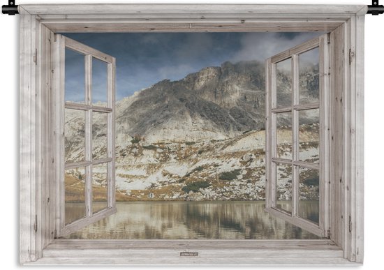 Tapisserie murale - Tissu mural - Voir à travers - Bois - Berg - 150x112,50 cm - Tapisserie