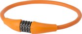 Kabelcijferslot M-Wave Silicon 900*12mm Oranje