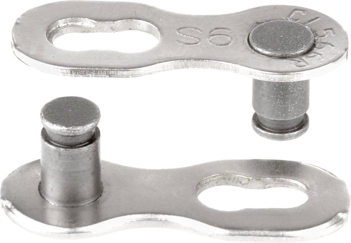 M-Wave Verbindingsschakel - 9-speed - 6.6mm - Zilver - Duurzaam en Betrouwbaar