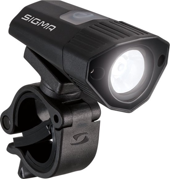 Sigma Buster 100 - Koplamp Fiets - LED - 120 Lumen - Li-ion accu / USB - Zwart