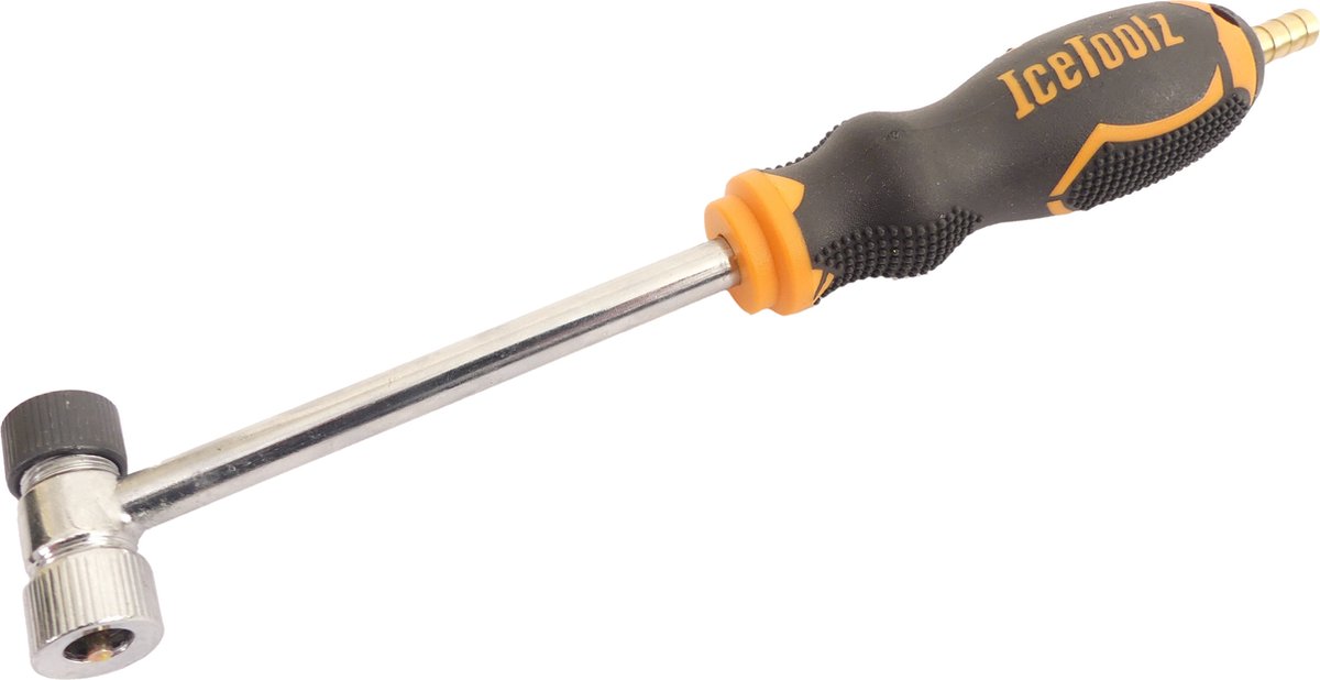 Compressorhandvat IceToolz met slangkoppeling