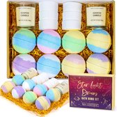 Bath bombs, luxe bad, rijk aan essentiële oliën, cadeau voor vrouwen Bad parels cadeauset voor vrouwen bath bombs cadeauset.